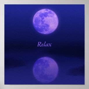 Peaceful reflection, Relax Poster
