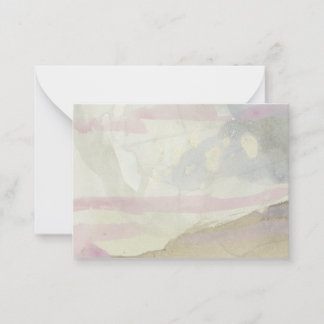 "Peaceful Sand": Original Abstract Note Card