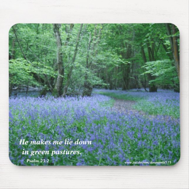 Peaceful Scene Mousepad (Front)