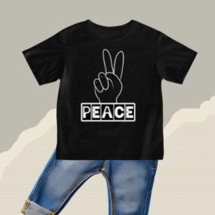 Peaceful sign baby T-Shirt