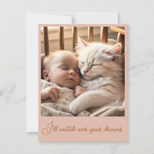 " PEACEFUL SLUMBER " POSTCARD