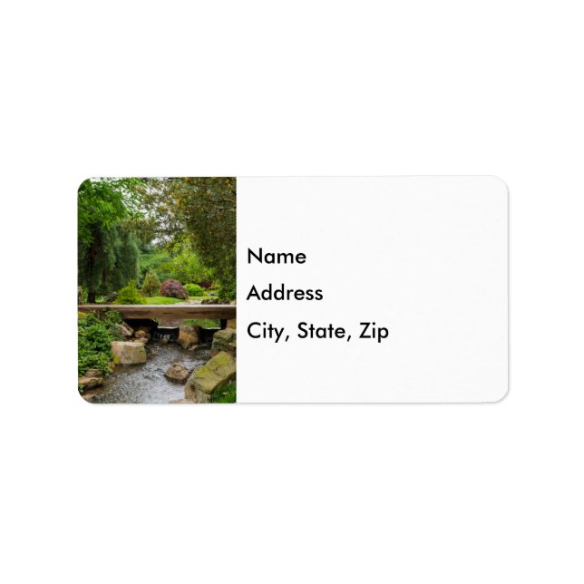 Peaceful Spring Creek Address Label (Front)