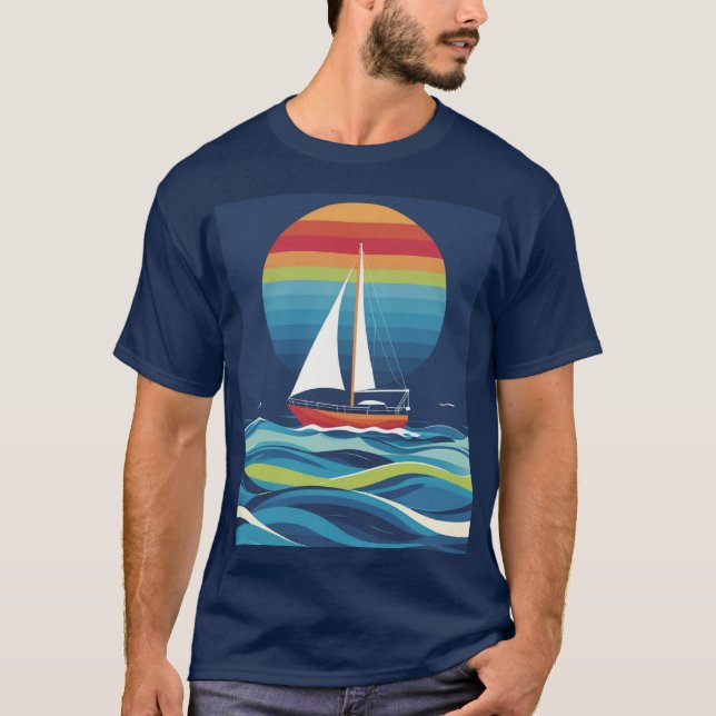 Peaceful sun set! T-Shirt (Front)