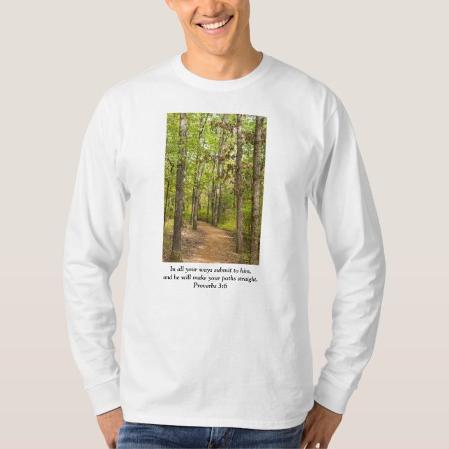 Peaceful Walk Long Sleeve T-Shirt (Front)