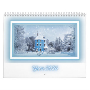 Peaceful Winter Days — 2026 Calendar