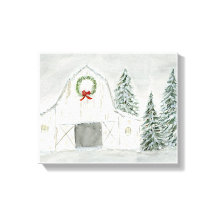 Peaceful Winter Holiday Barn