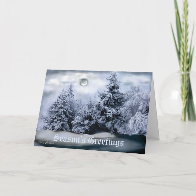 PEACEFUL WINTER WONDERLAND HOLIDAY CARD (Front)