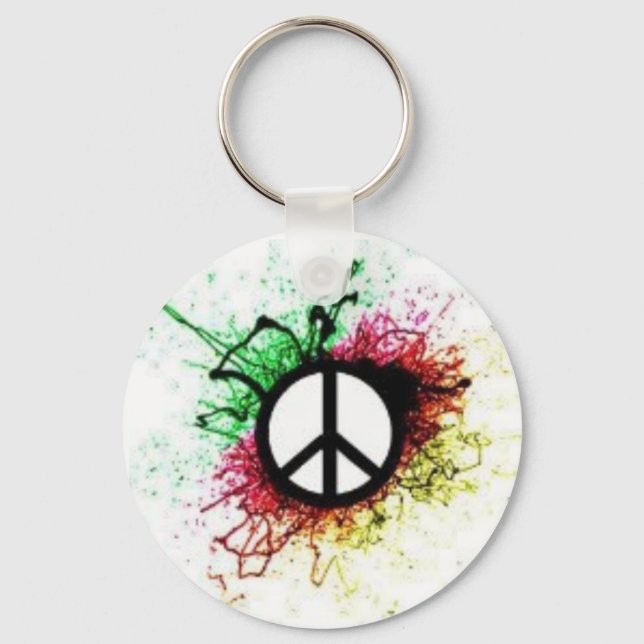 PeaceKeychain Keychain (Front)