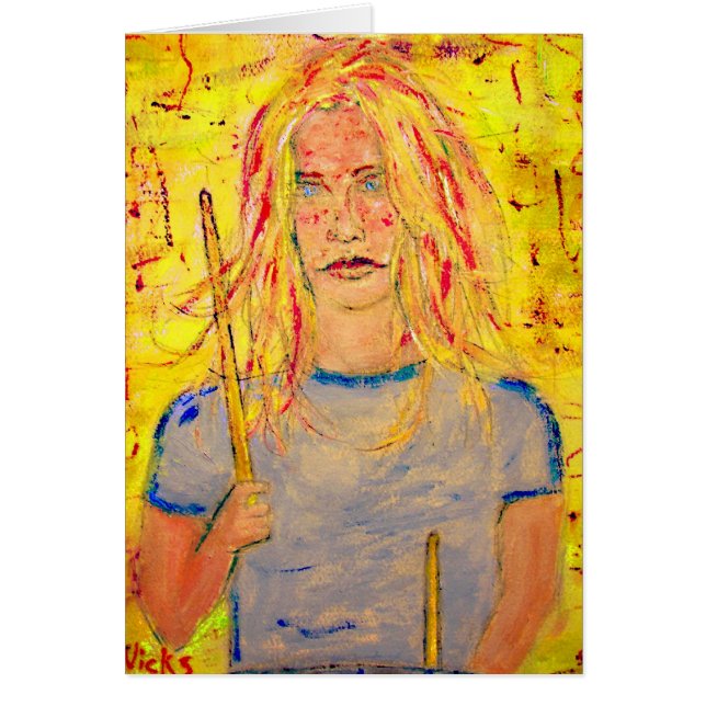 PeaceLove drummer girl (Front)