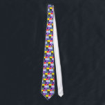 peaceloveunityMosaic Tie<br><div class="desc">Celebrate peace,  harmony ,  and love with this tapestry of images.</div>