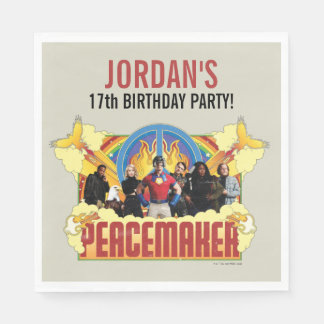 Peacemaker the Series Birthday Napkins