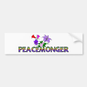 Peacemonger Bumper Sticker