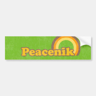 Peacenik Bumper Sticker