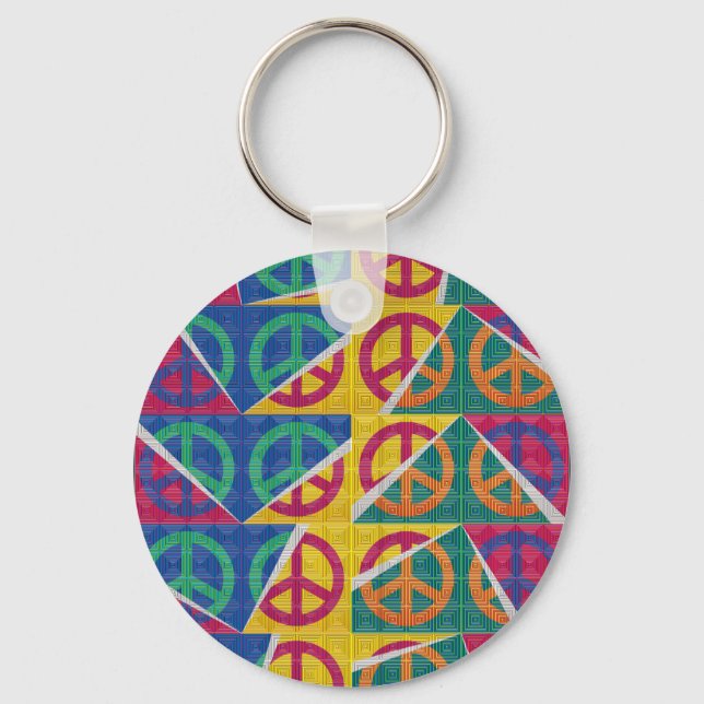 Peaces Keychain (Front)
