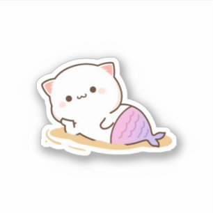Peach And Goma Mochi Cat