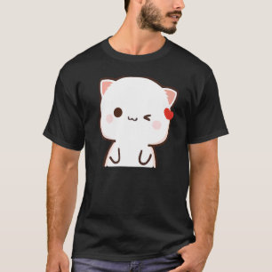 Peach And Goma Mochi Cat T-Shirt