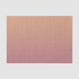 Peach and Plum Ombre Gradient Tissue Paper