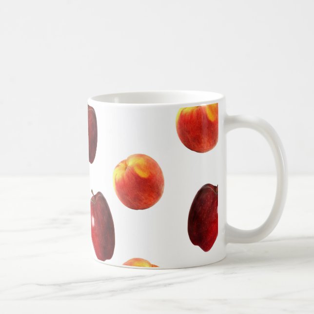 Peach Apple Mug (Right)
