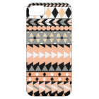Peach Aztec Black
