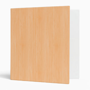 Peach Bamboo Wood Grain Look Binder