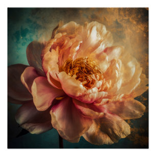 Peach Beauty  Poster