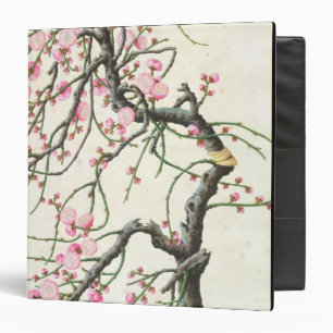 Peach blossom (colour on paper) binder