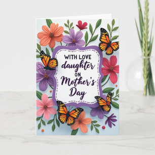 Peach Blossom Love Mom Card
