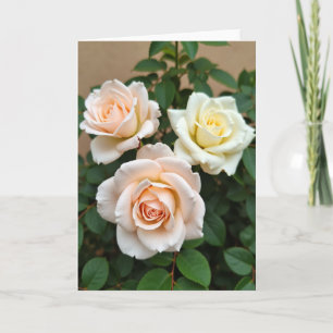 Peach Blossom Mothers Card