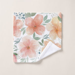 Peach Blossoms  Wash Cloth