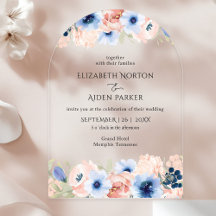 Peach Blue Wedding Collection