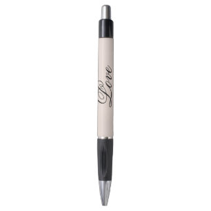 Peach Blush Love Always Wedding Pen