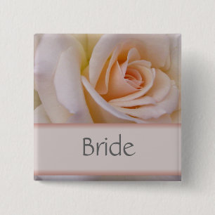 Peach Bride Wedding PIn