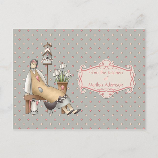 Peach Country Kitchen Recettes Cartes (Devant)