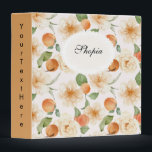 Peach & Cream Floral Binder Cover Elegant Design<br><div class="desc">Add a soft and elegant touch to your school or office supplies with this beautiful peach and cream floral binder cover. The delicate floral design creates a warm, stylish look that feels both modern and timeless. Perfect for students, teachers, planners, or home organization, this binder cover makes it easy to...</div>