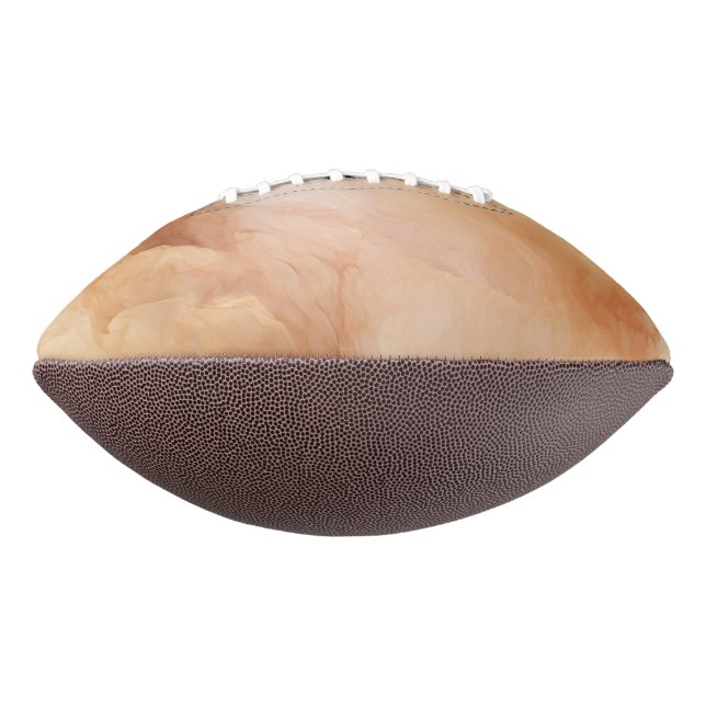 Peach Cream Football (Rotated 90)
