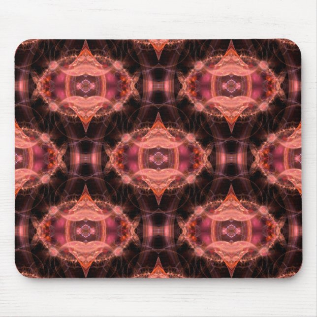 Peach Crystals.... Mouse Pad (Front)