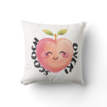 peach cute pillow for your wife or girlfriend