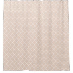 Peach Dust Moroccan Quatrefoil Pattern