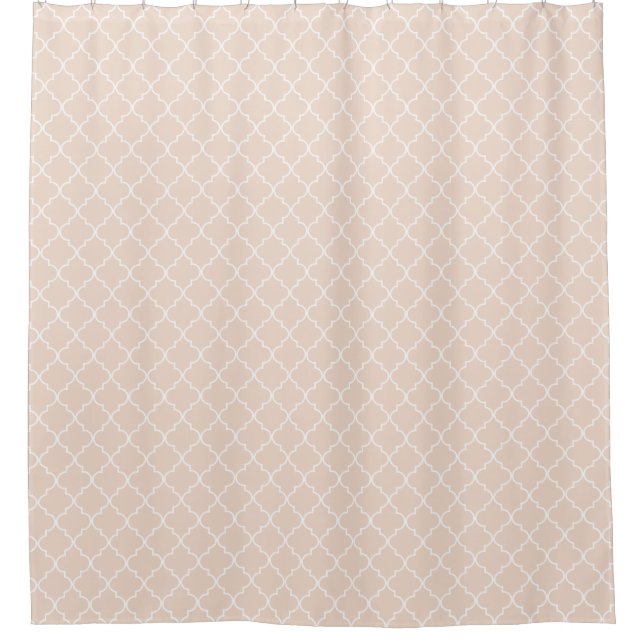 Peach Dust Moroccan Quatrefoil Pattern (Front)