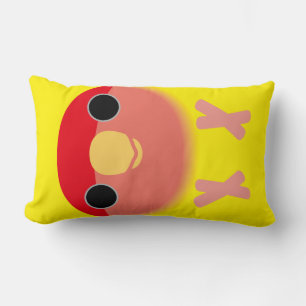 Peach-faced Lovebird (Australian Cinnamon) Lumbar Pillow
