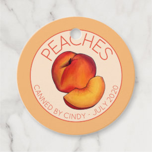 Peach Fruit Home Canning Peaches Canned By Favour Tags