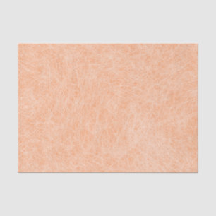 Peach Fuzz Faux Leather  Tissue Paper