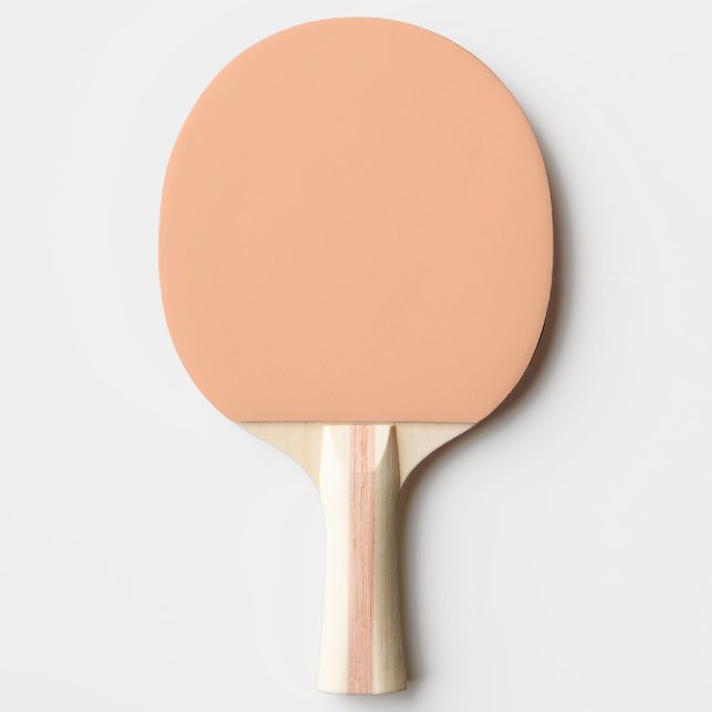 Peach Fuzz Is Beautiful And Desirable Ping Pong Paddle (Front)