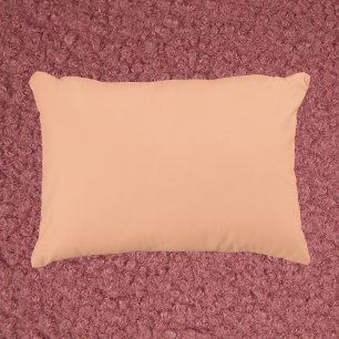 Peach Fuzz Solid Colour Accent Pillow