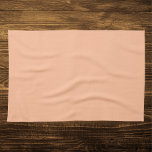 Peach Fuzz Solid Colour Kitchen Towel<br><div class="desc">Peach Fuzz Solid Colour</div>