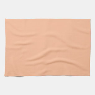 Peach Fuzz Solid Colour Kitchen Towel