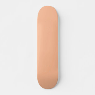 Peach Fuzz Solid Colour Skateboard