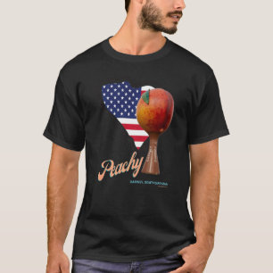 Peach Gaffney Sc South Carolina Festival Peachoid  T-Shirt
