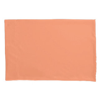 Peach Glow Red Palette Pillowcase