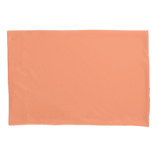 Peach Glow Red Palette Pillowcase (Front)
